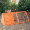 50" Wooden Rabbit Guinea Pig Hutch Wooden Rabbit Guinea Pig House