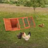 50" Wooden Rabbit Guinea Pig Hutch Wooden Rabbit Guinea Pig House