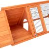 50" Wooden Rabbit Guinea Pig Hutch Wooden Rabbit Guinea Pig House