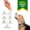 Chicken Jerky Dog Treats All Natural and Organic Healthy Snacks for Large & Small Dogs Grain Free and High Protein Human Grade Pet Chews 300 Gram