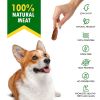 Dog Calcium Bones Wrapped Chicken & Rawhide Free Chew Treats Pet Healthy Dried Snacks Grain Free Organic Meat Chews for Training Small Large Dogs